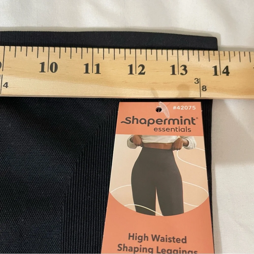 Shapermint Essentials NWT Women’s‎ High Waisted Shaping Leggings - Black Size XL - Picture 6 of 7